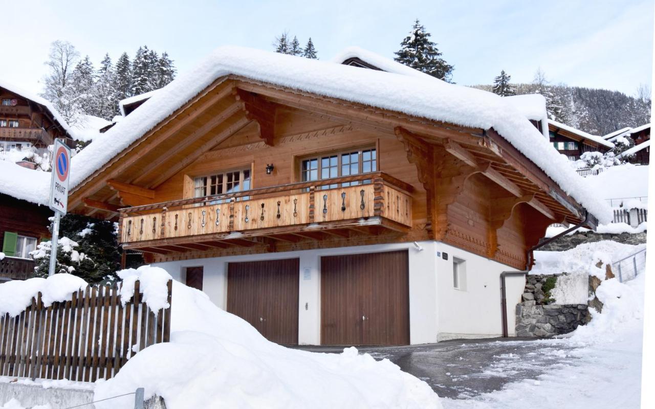 Апартаменты Chalet Elizabeth Гриндельвальд Экстерьер фото