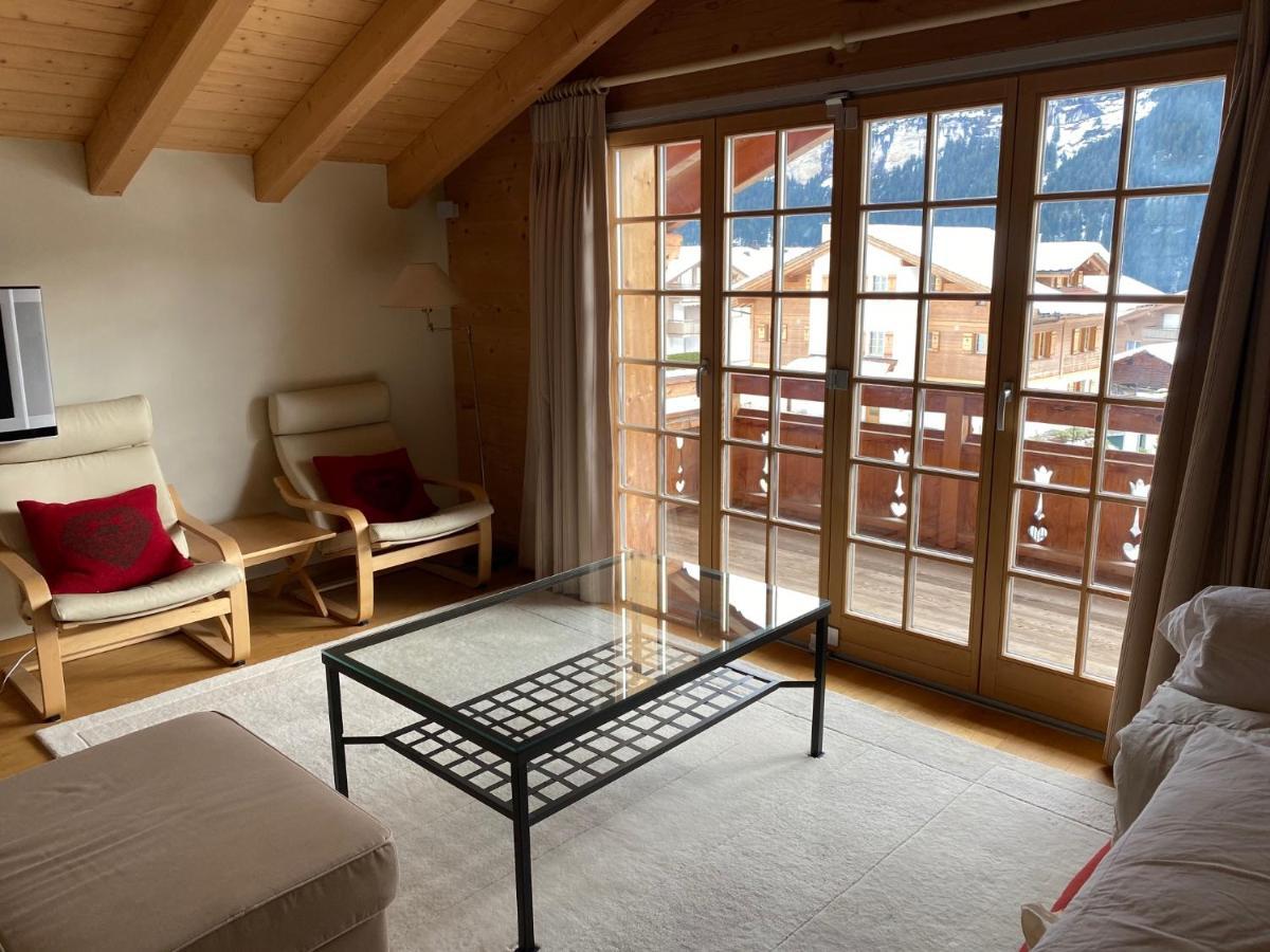 Апартаменты Chalet Elizabeth Гриндельвальд Экстерьер фото